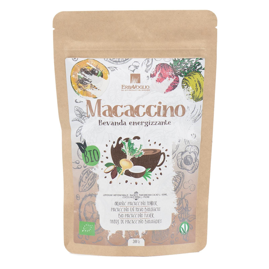ERBAVOGLIO Macaccino 200gr