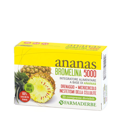 FARMADERBE Ananas Bromelina 5000 30cpr