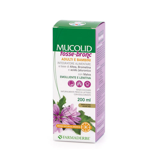 FARMADERBE Mucolid Tosse Bronc Sciroppo Arancia 200ml