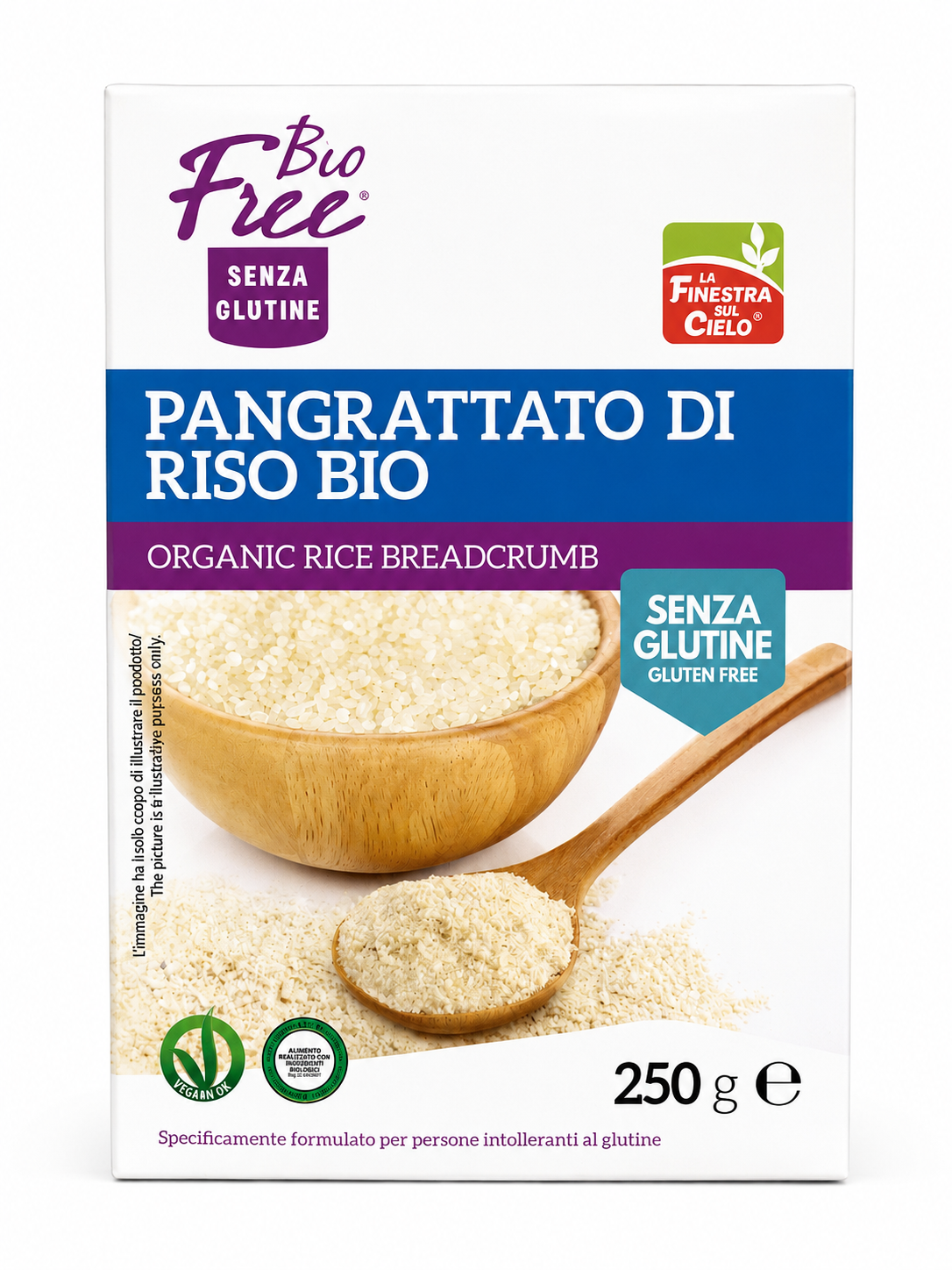 La Finestra sul Cielo Pangrattato di Riso 250gr