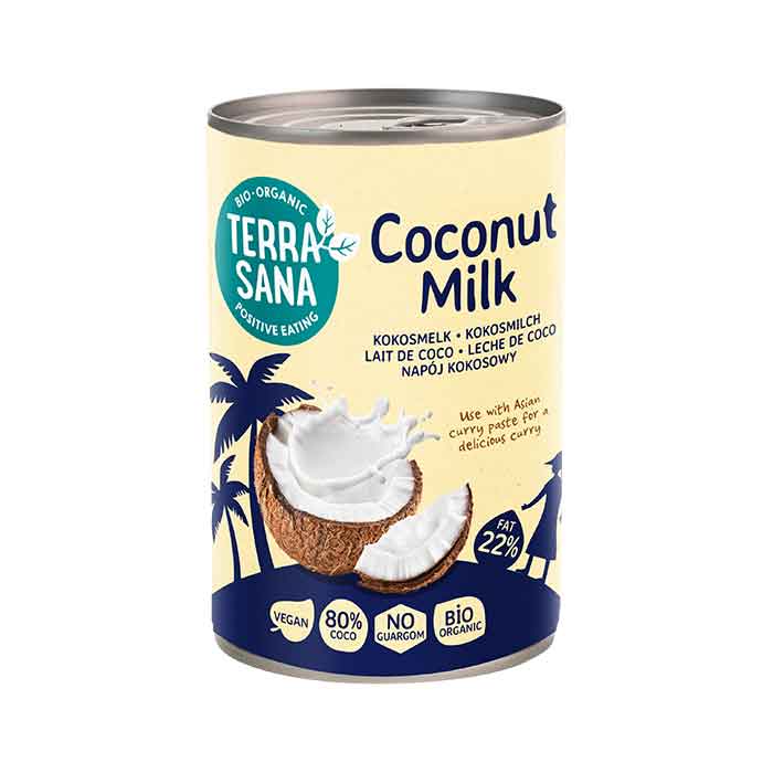 TerraSana Latte di Cocco 80% 400ml