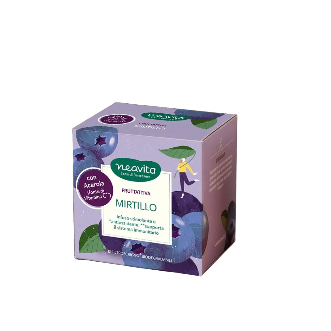 NEAVITA Fruttattiva Mirtillo con Vitamina C 12 FiltroScrigno