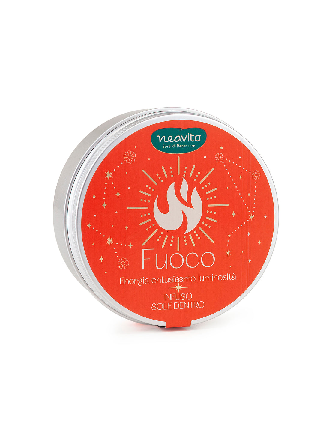 NEAVITA Nature Elements Tiny Tin Tisana dell Fuoco