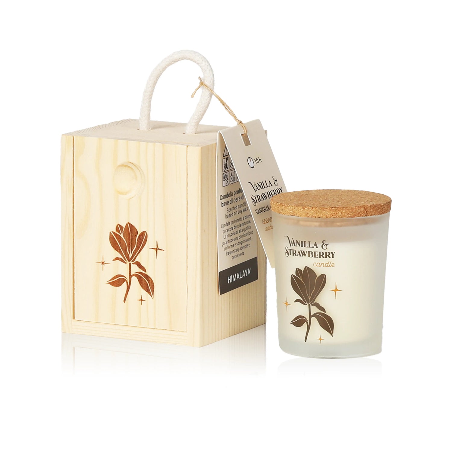 Himalaya Candle - Luttle Box Legno Serenity - MELA e SPEZIE
