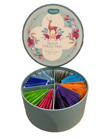 NEAVITA Tisana Collection - Cofanetto Tondo Verde 40 filtri