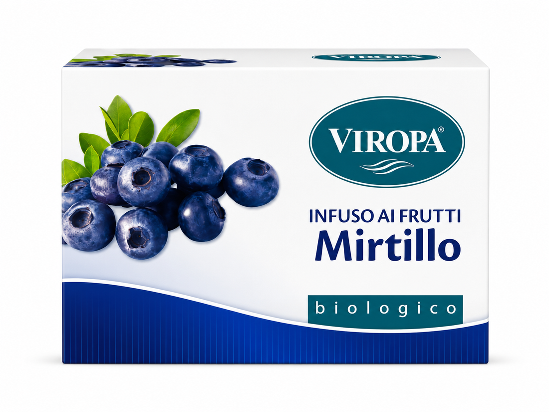 VIROPA Infuso ai frutti Mirtillo BIO 15 filtri