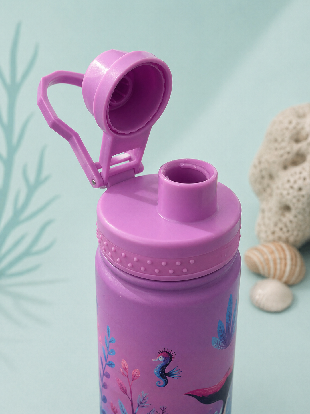 NEAVITA Forever Bottle Bottiglia Thermos in Acciaio 500ml - Viola