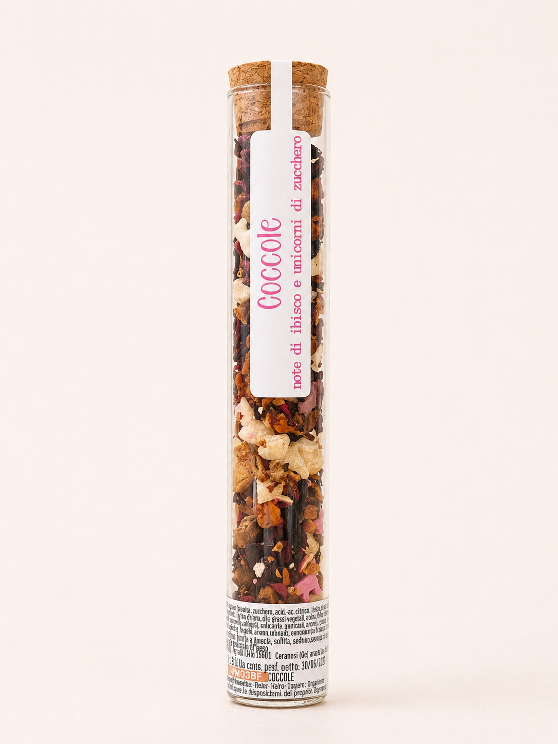 HERBOMIX Fiala Coccole con note di Ibisco e Unicorni di zucchero