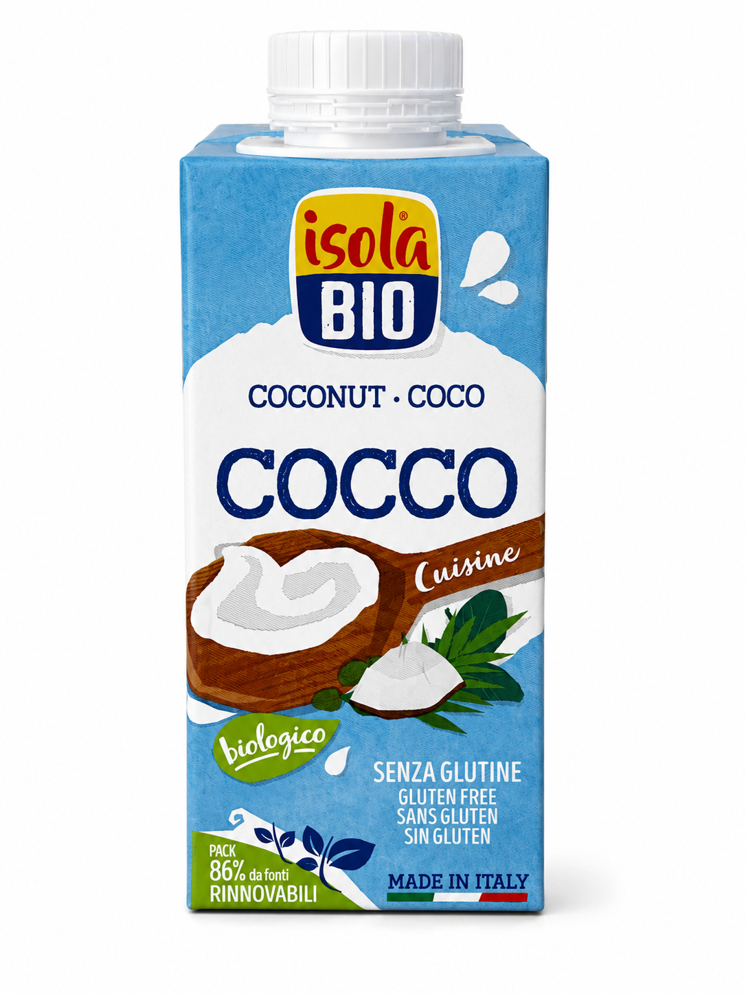 Isola Bio Crema di Cocco da cucina 200ml