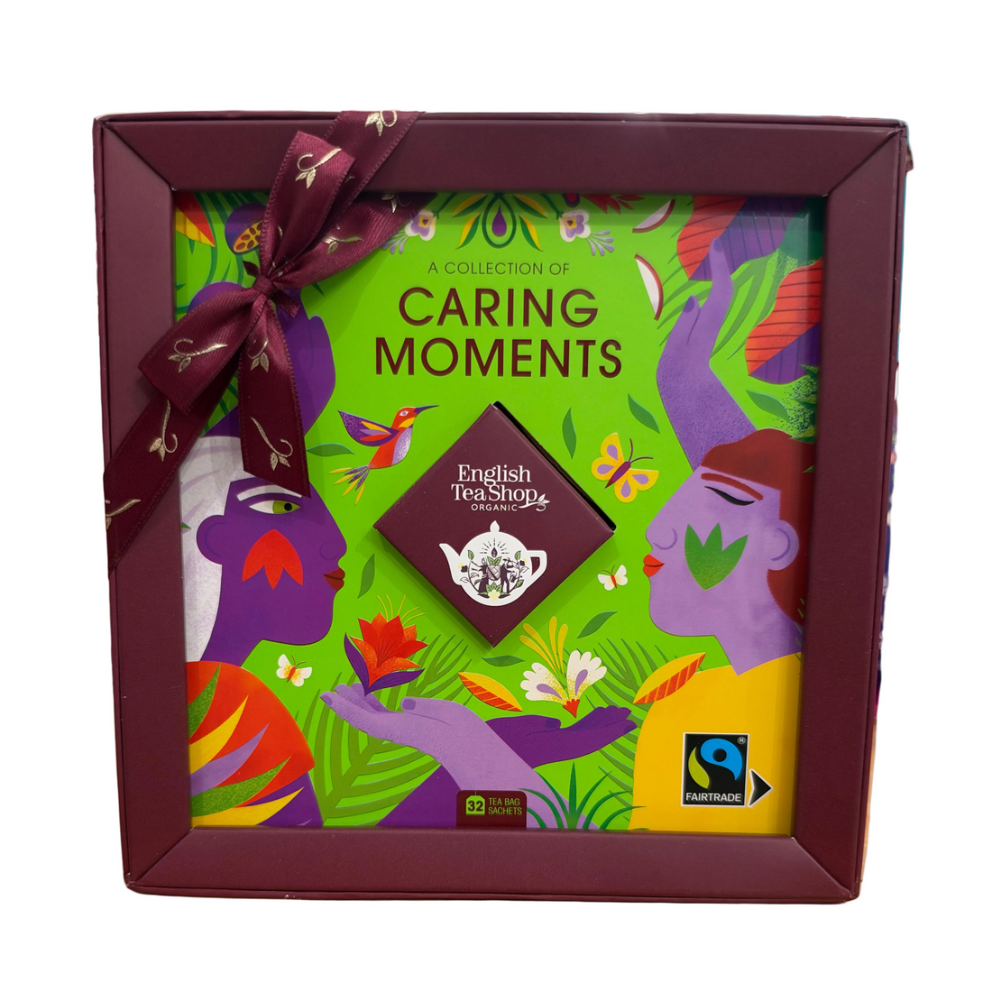 ENGLISH TEA SHOP Eco Box Caring Moments 32 filtri piramidali 4 gusti