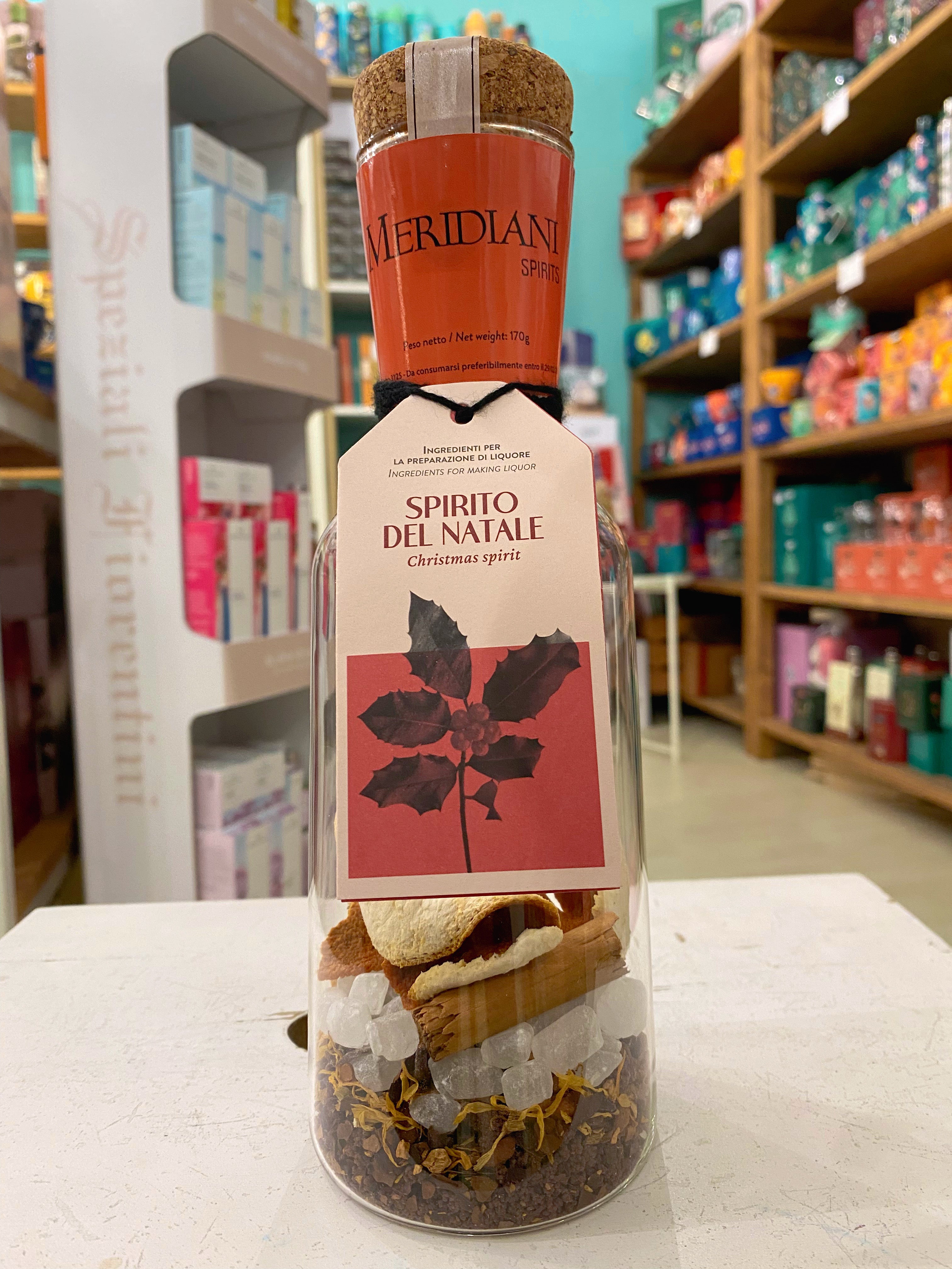 MERIDIANI Preparato per Liquore Spirito del Natale