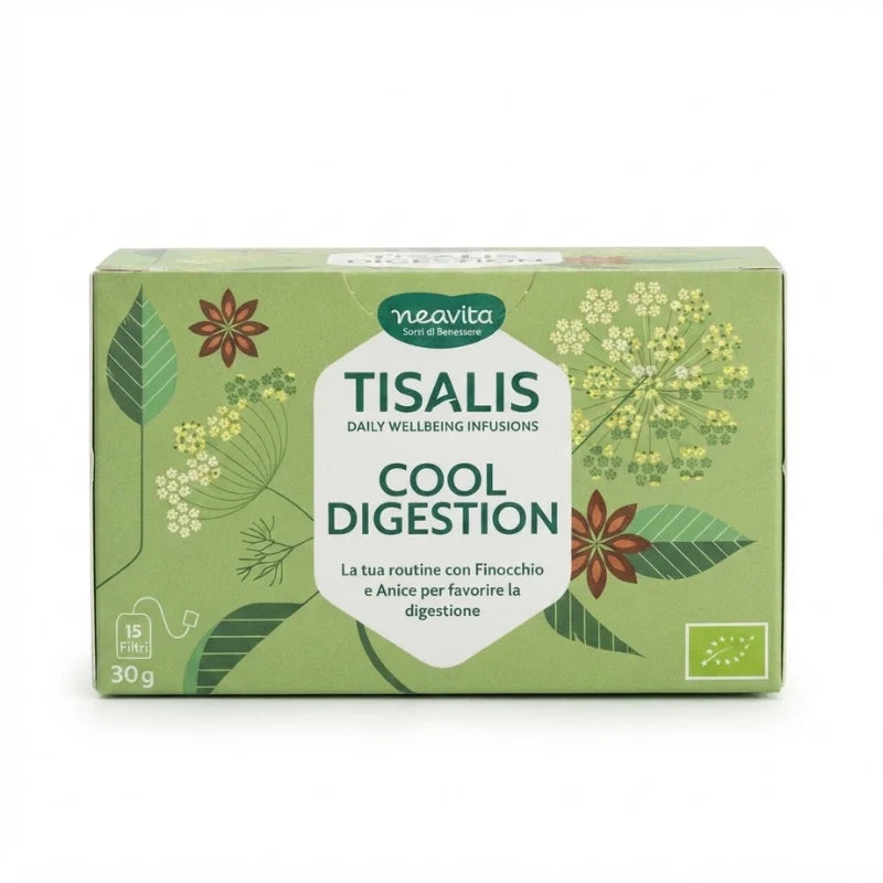 NEAVITA Tisalis Infuso in Filtro Cool Digestion 15 filtri