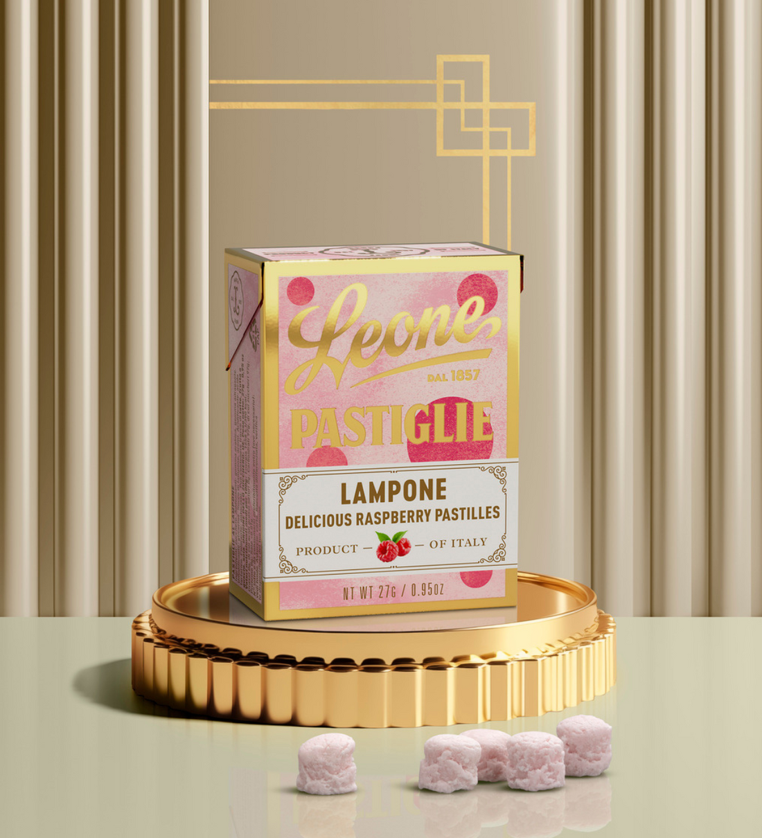 PASTIGLIE LEONE Pastiglie Lampone 27g