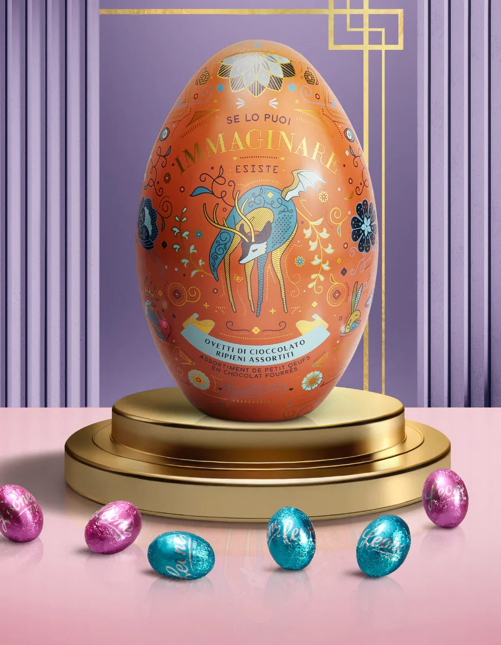 LATTA UOVO ASSORTITI pastiglie leone