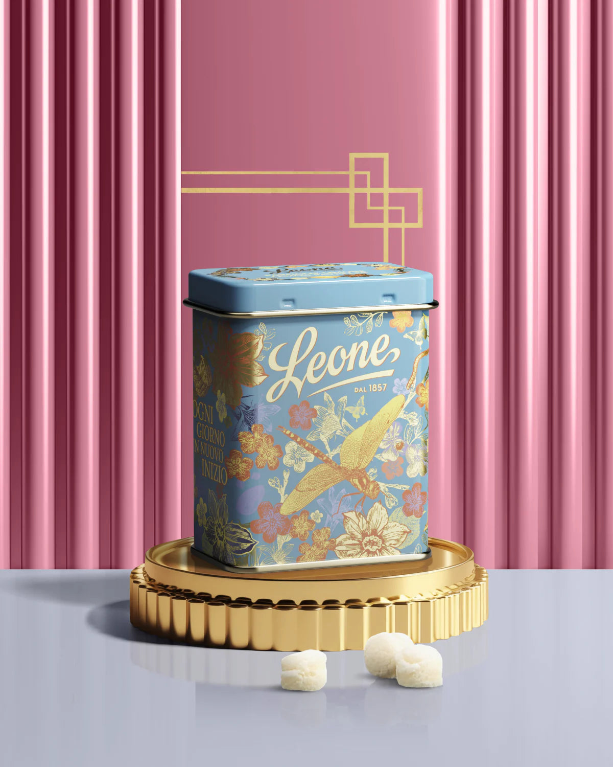 LEONE Collezione Giardino Segreto Pastiglie Limone 30g