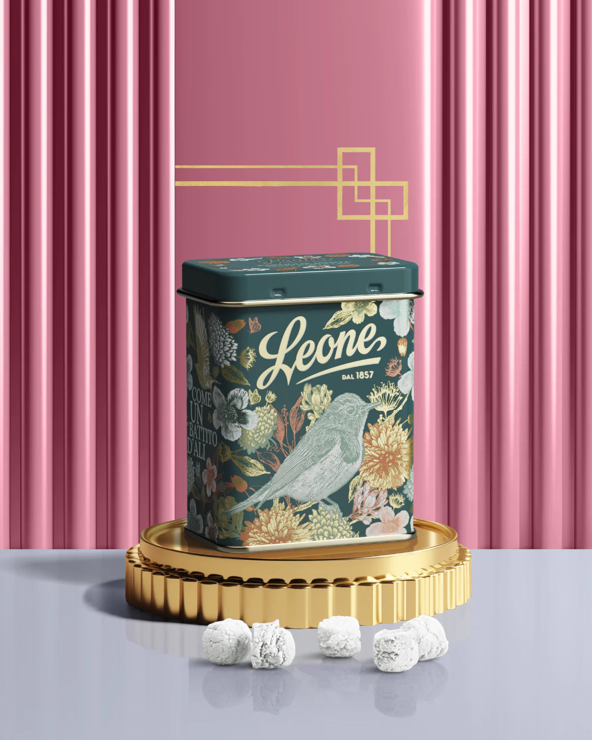 LEONE Collezione Giardino Segreto Pastiglie Menta 30g