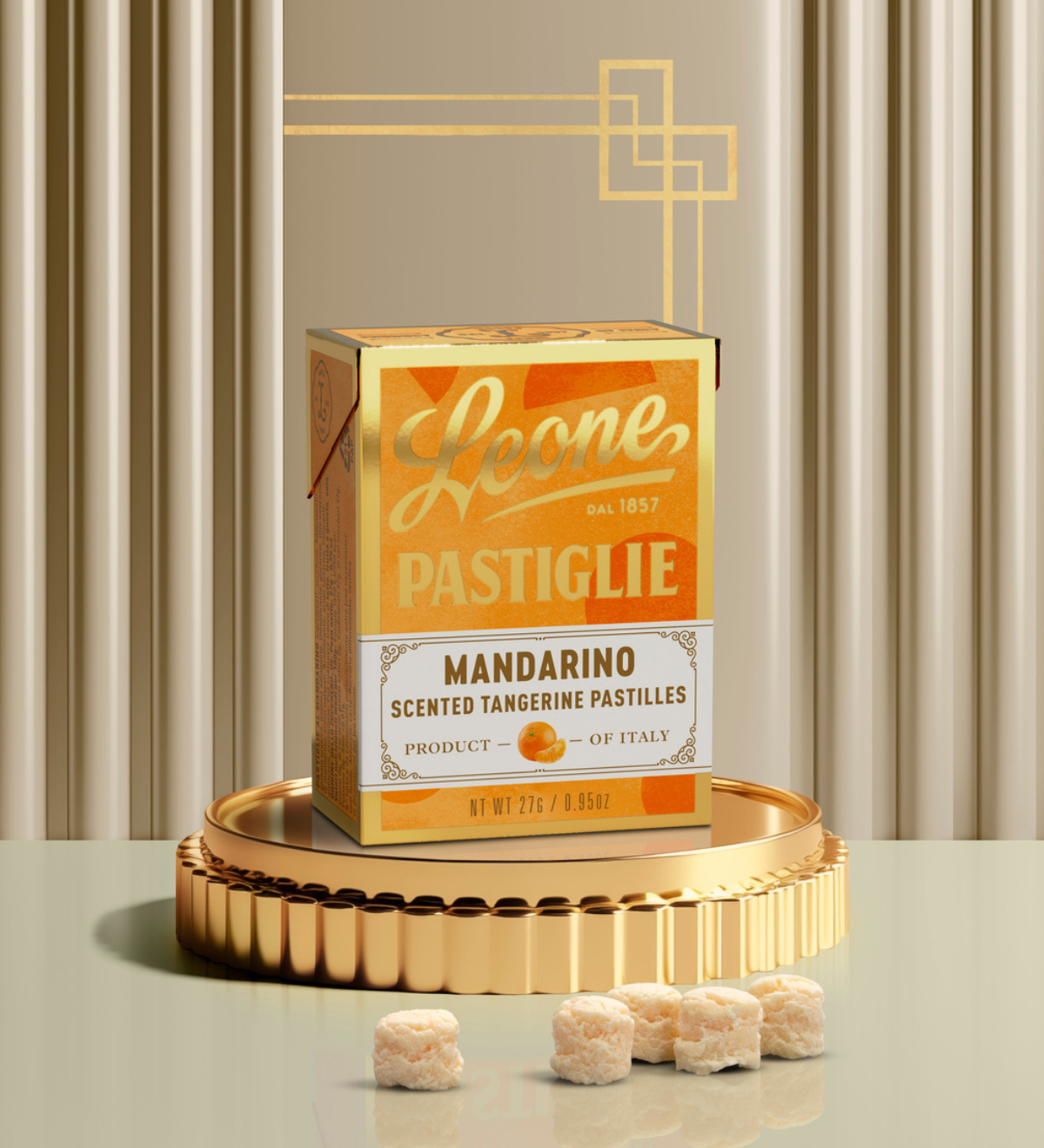 PASTIGLIE LEONE Pastiglie Mandarino 27g