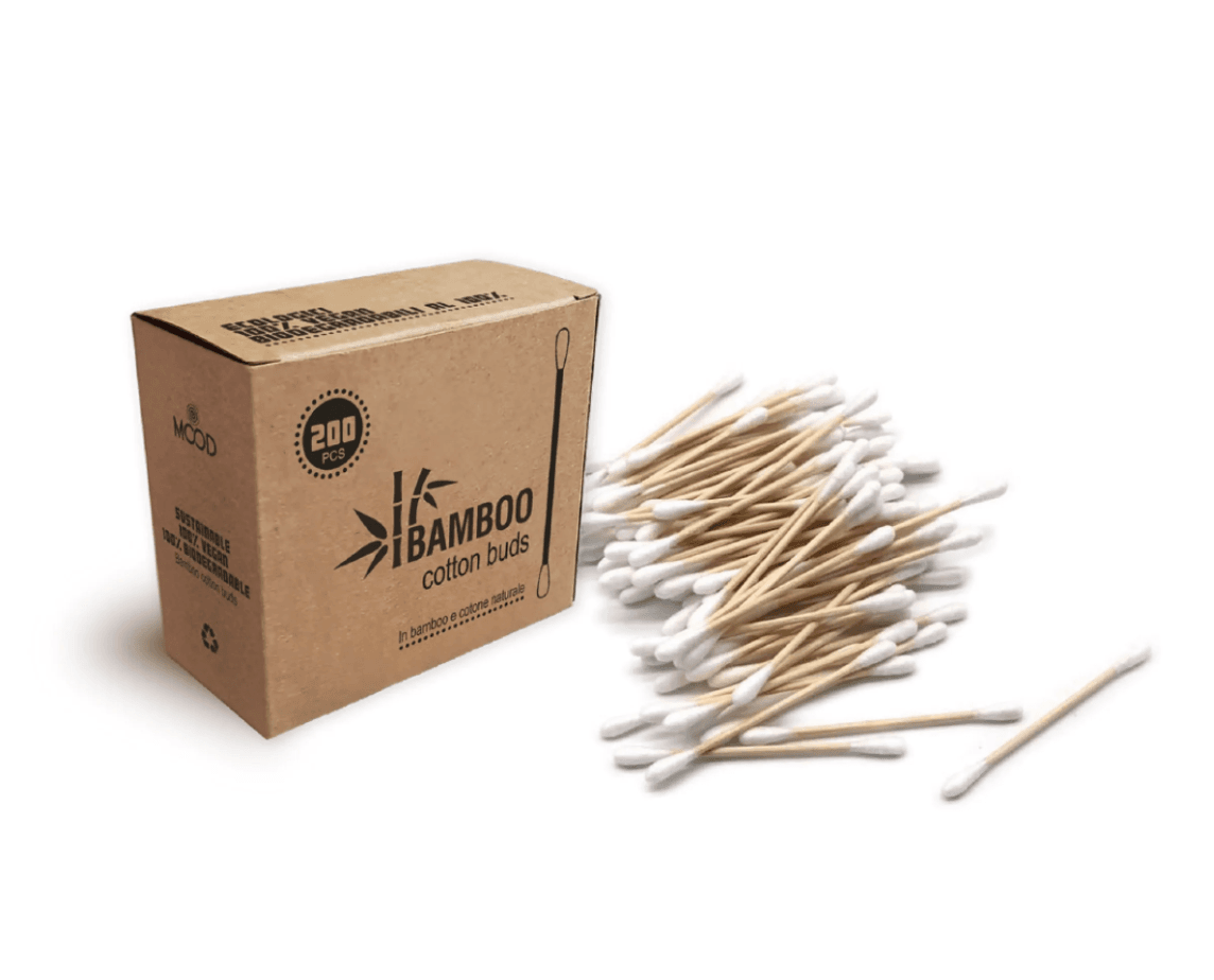 Mood Cotton Buds Cotton Fioc in bamboo e cotone