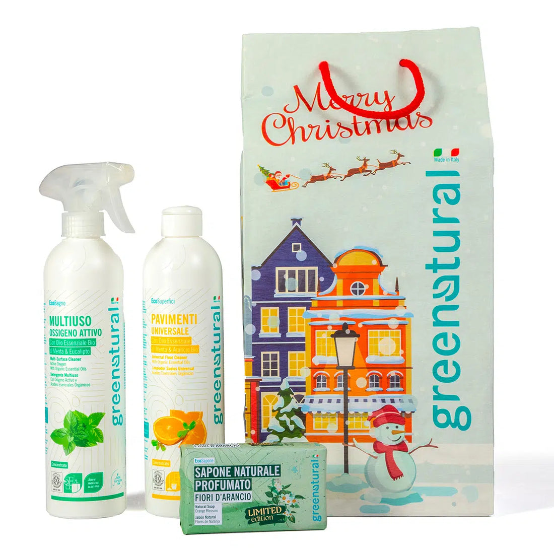 GREEN NATURAL Xmas Shopper - Home