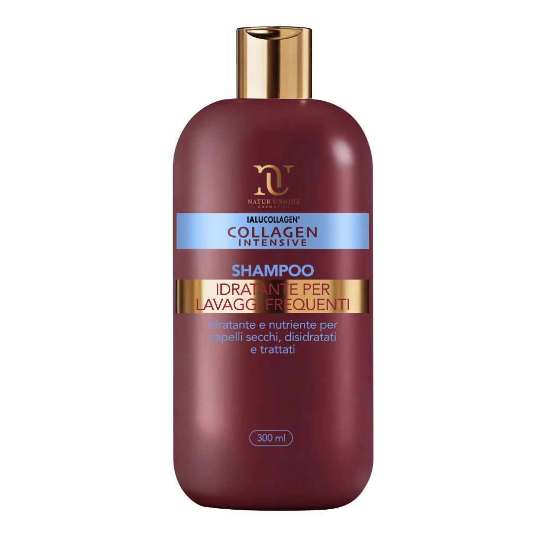 NATUR UNIQUE Collagen Shampoo Idratanete Lavaggi Frequenti 300ml