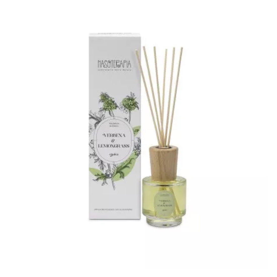 NASOTERAPIA Diffusore a Bastoncini Verbena e Lemongrass 100ml