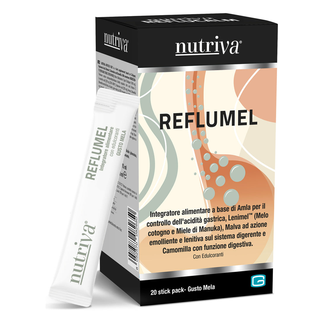 NUTRIVA Reflumel 20 stick