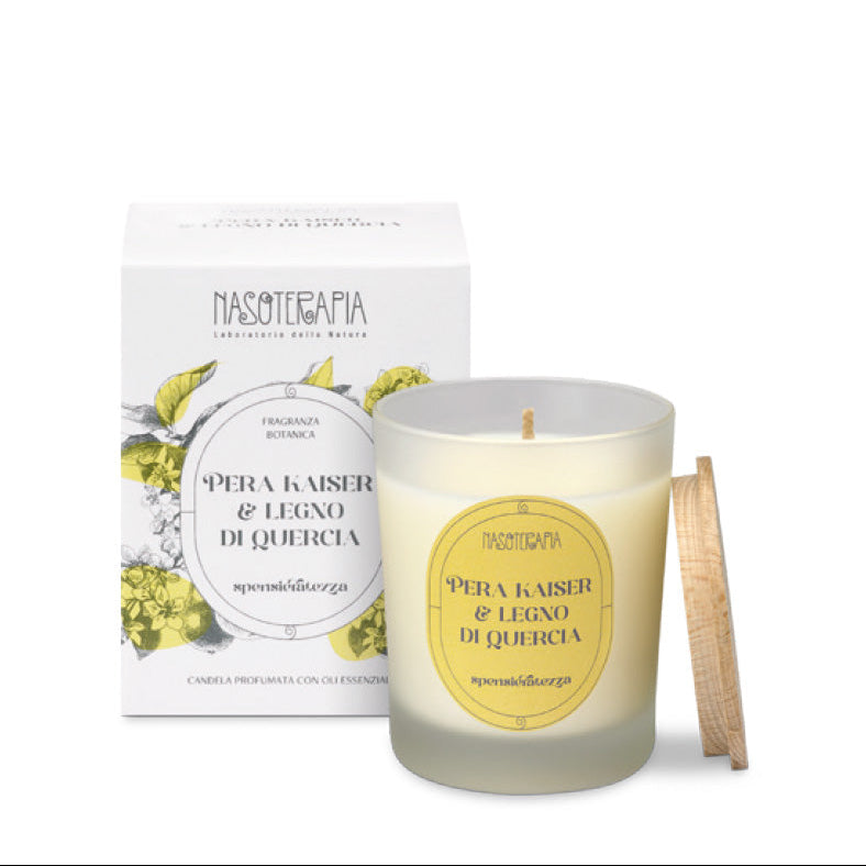 NASOTERAPIA Candela Pera Kaiser e Legno di Quercia 180g