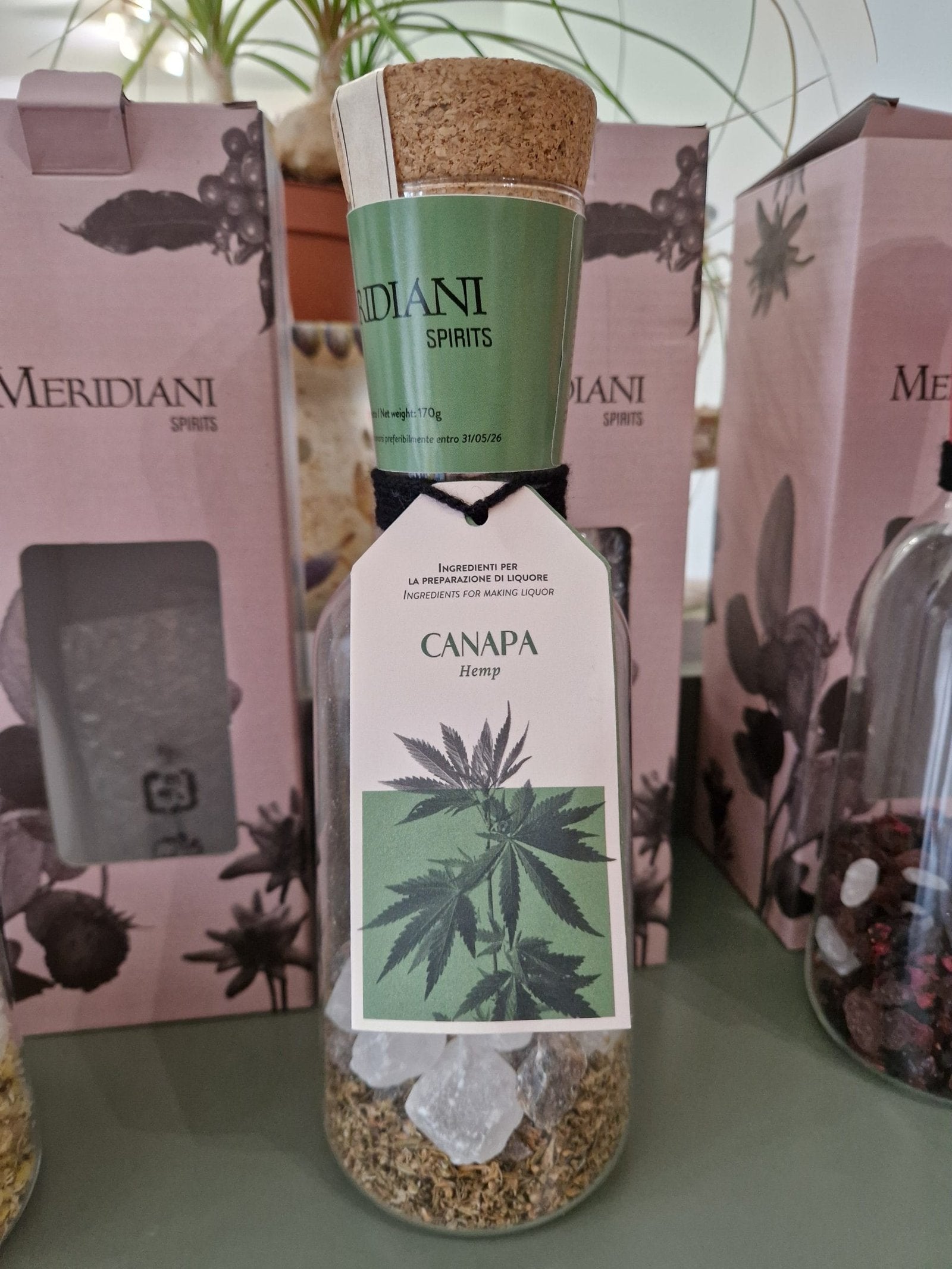 Preparato per liquore Canapa Meridiani