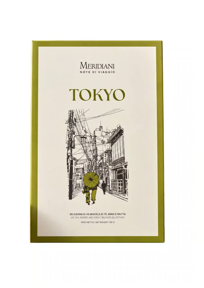 MERIDIANI Cofanetto Tokyo con Selezione di 45 Miscele miste