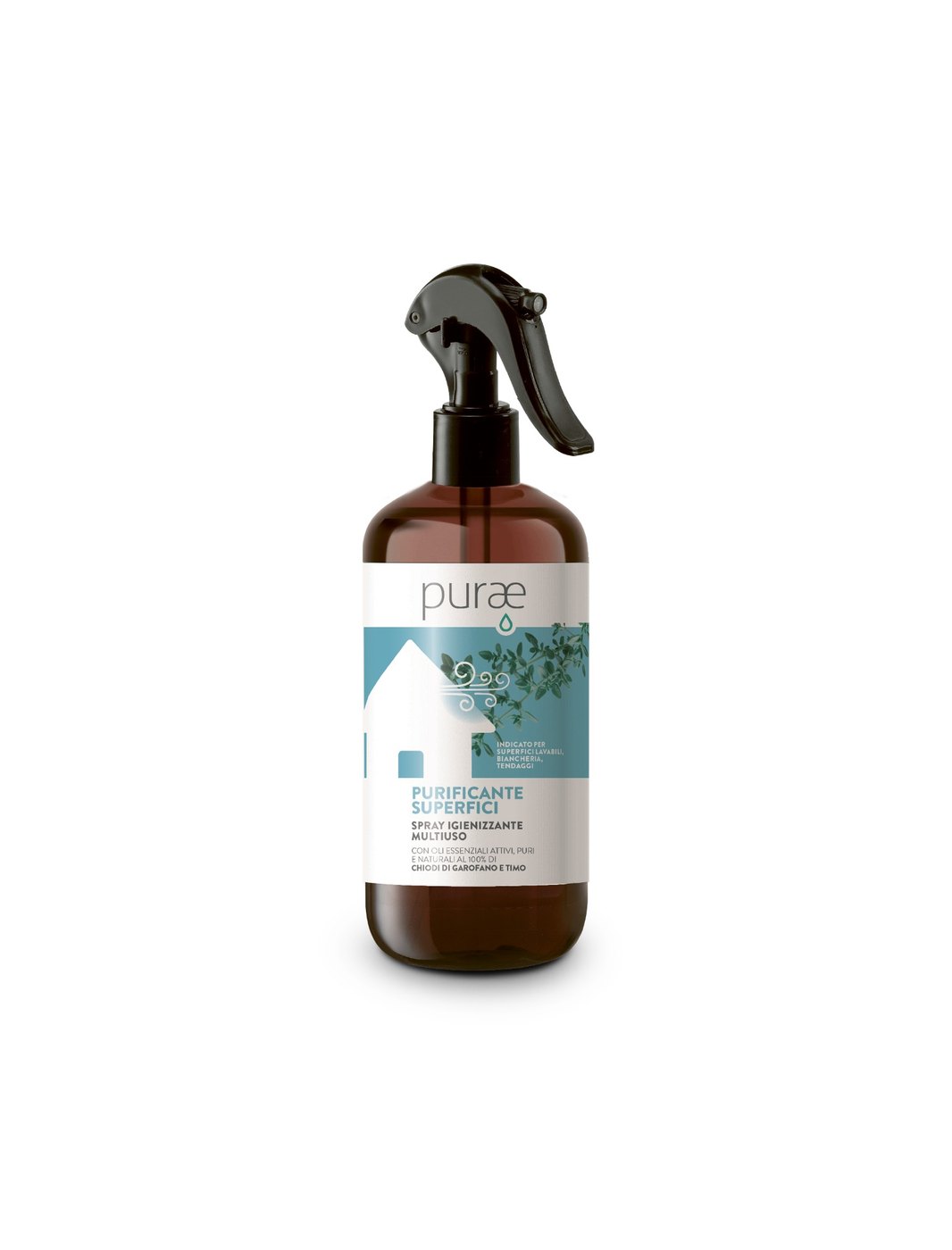 PURAE Spray Purificante Superfici Igienizzante multiuso 500ml