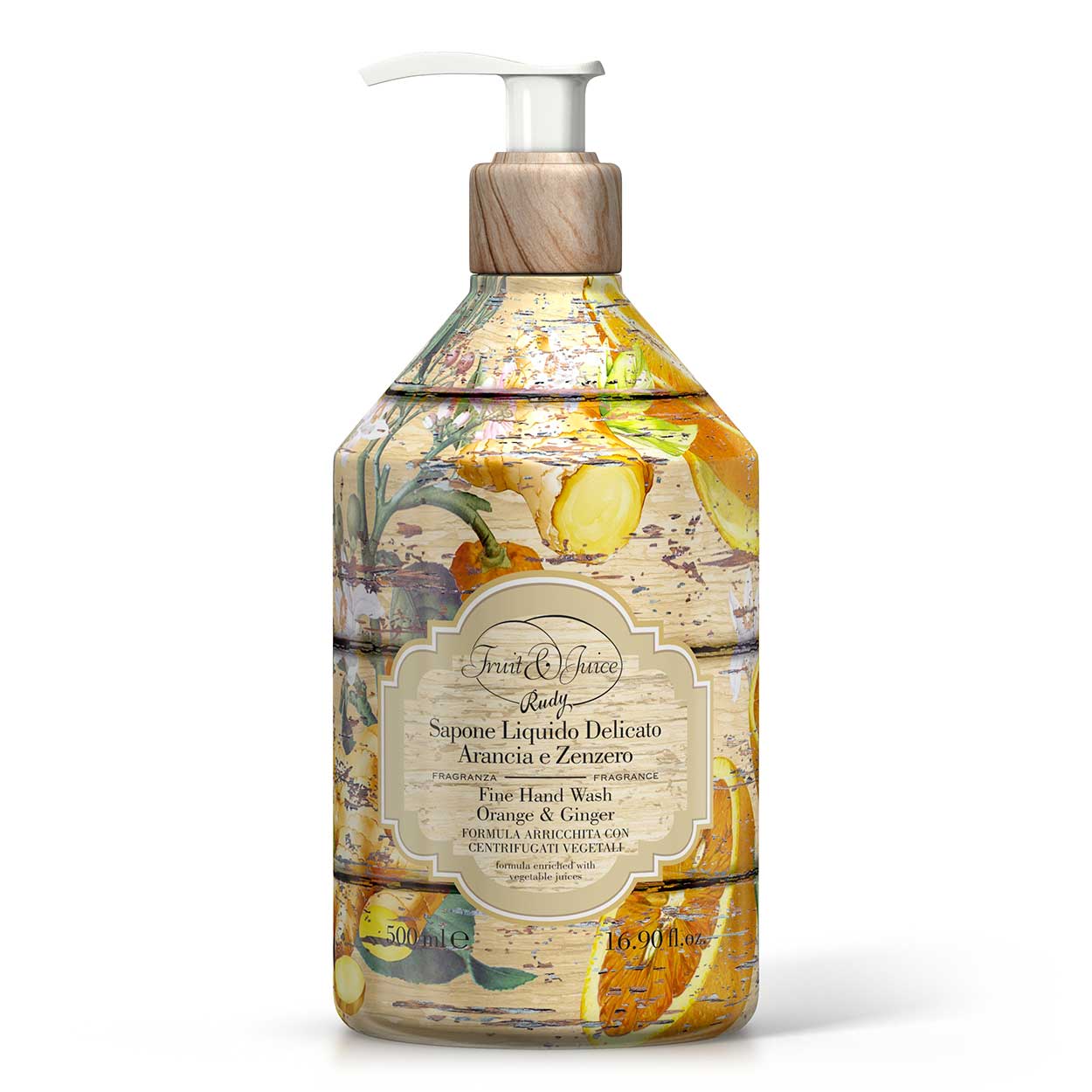 Fruit &amp; Juice Sapone Liquido Arancia e Zenzero 500ml