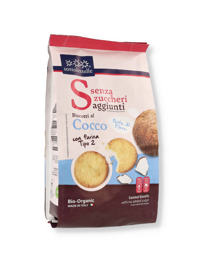 Sotto le Stelle - Biscotti al cocco senza zuccheri