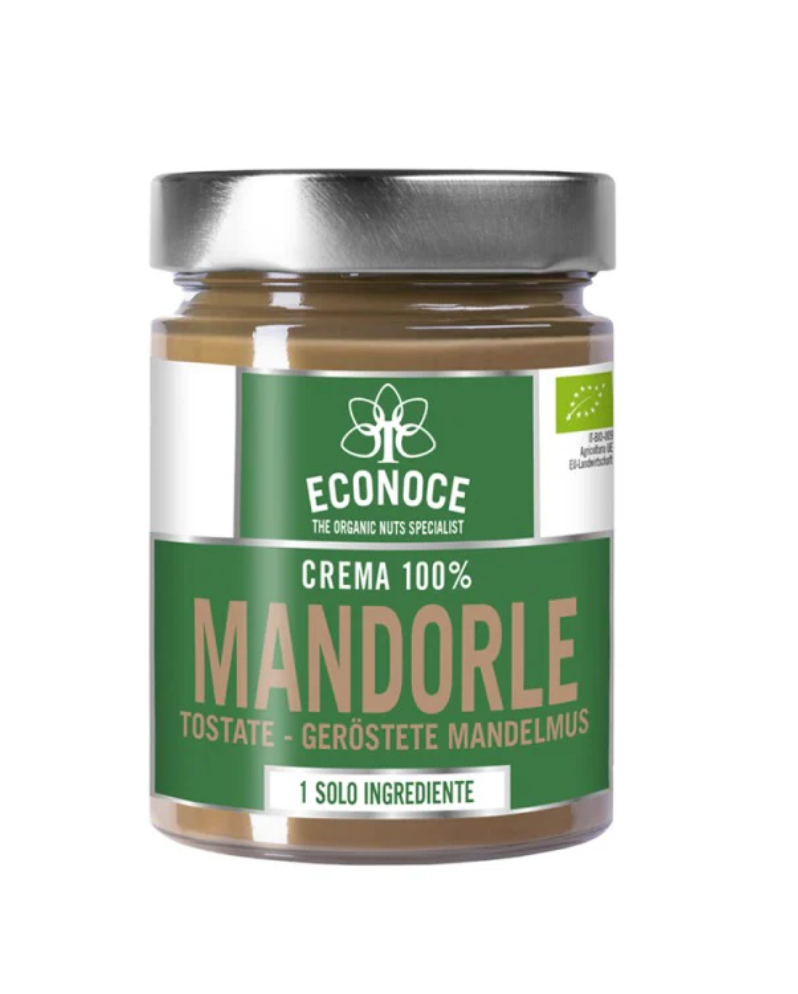 Econoce Crema 100% di Mandorle Tostate Bio 300g