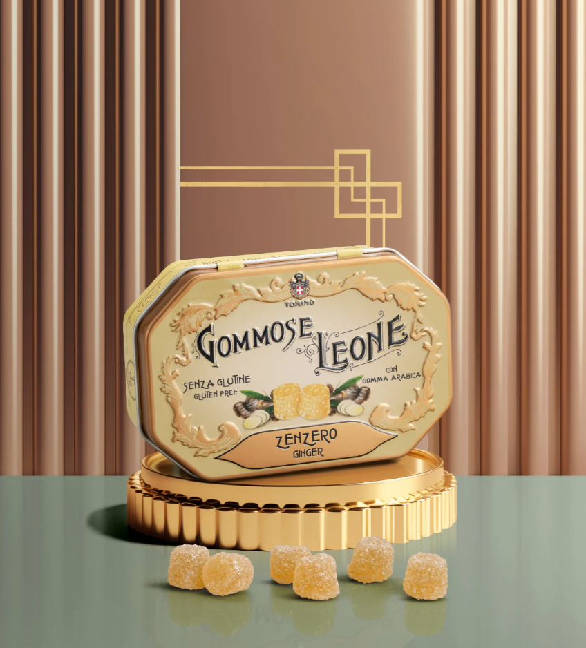 LEONE Gommose Zenzero in Latta