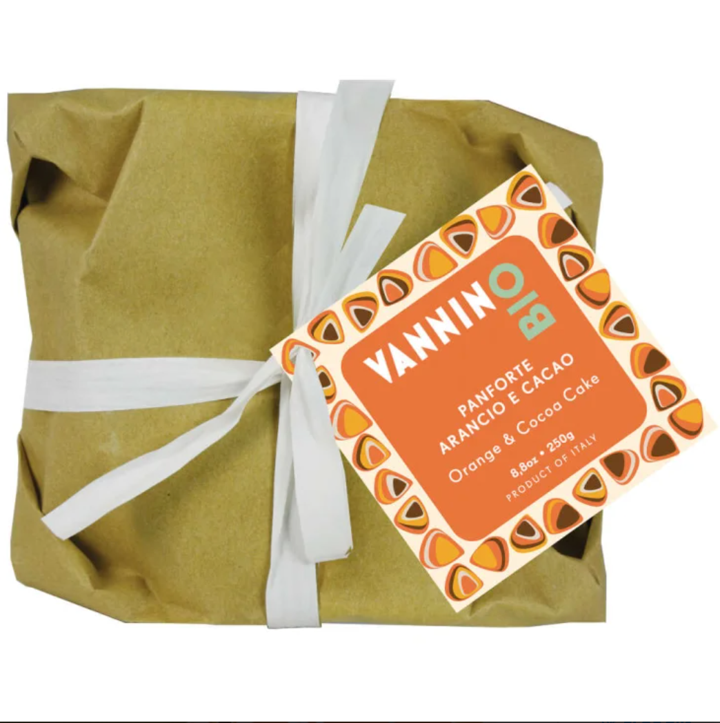 VANNINI BIO Panforte Arancio e Cacao 250gr
