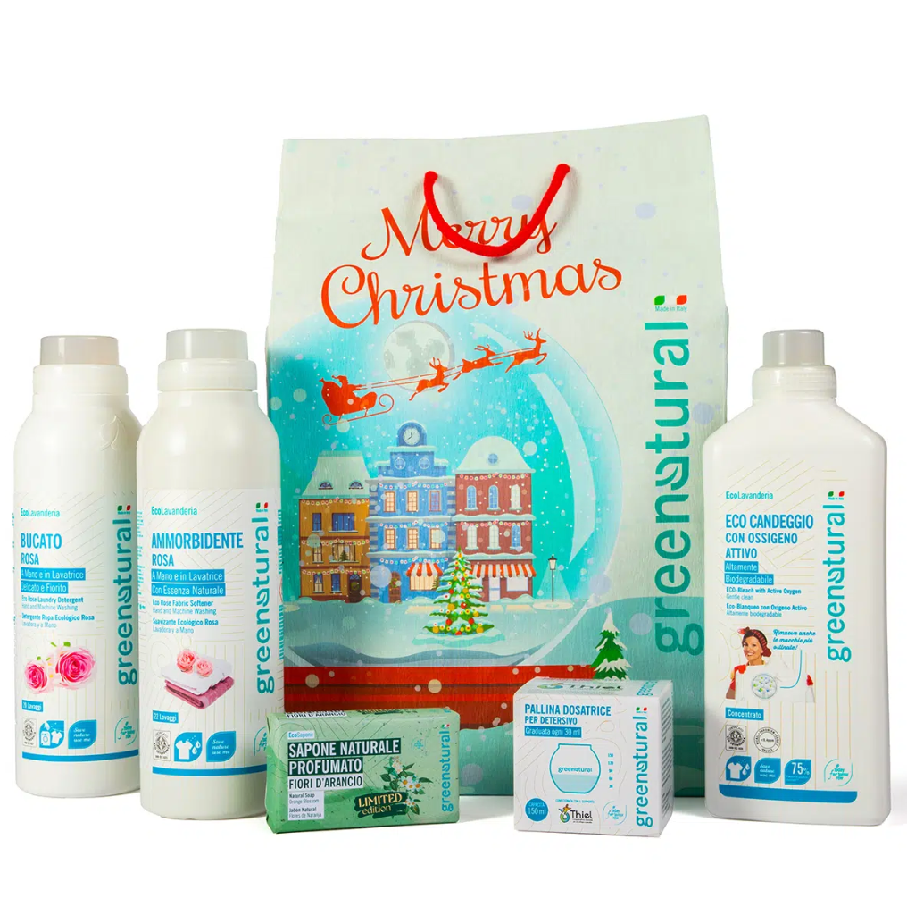 GREEN NATURAL XMas Shopper - Lavanderia Plus