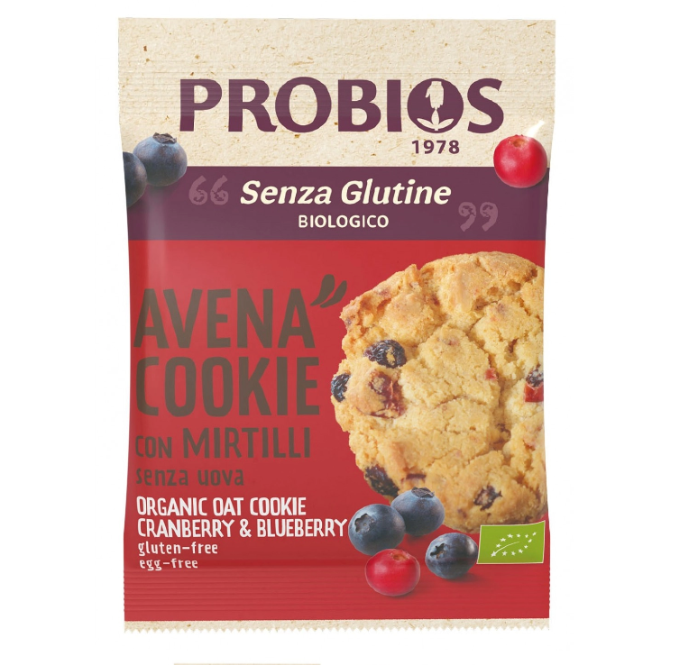 PROBIOS Avena Cookie con Mirtilli senza glutine 40gr