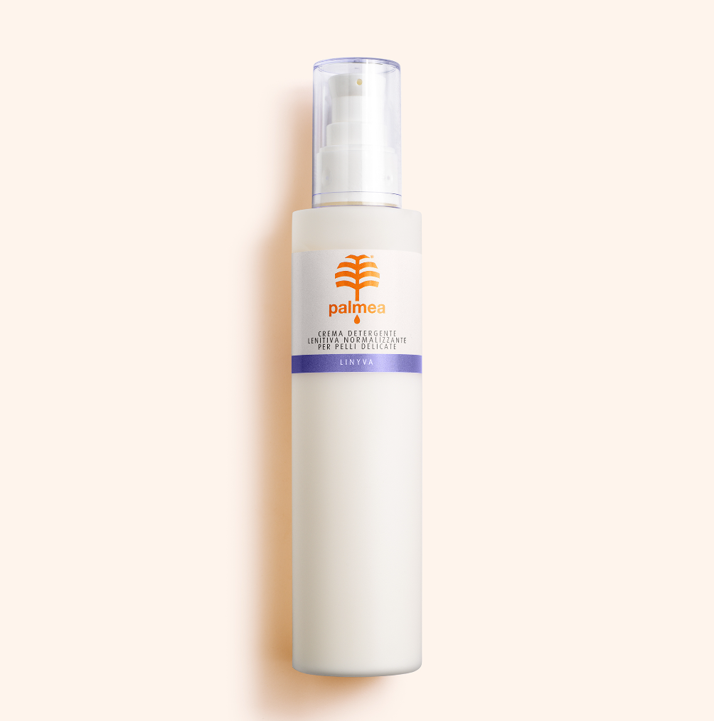 PALMEA Linyva Crema Detergente Lenitiva Normalizzante per Pelli Delicate 200ml