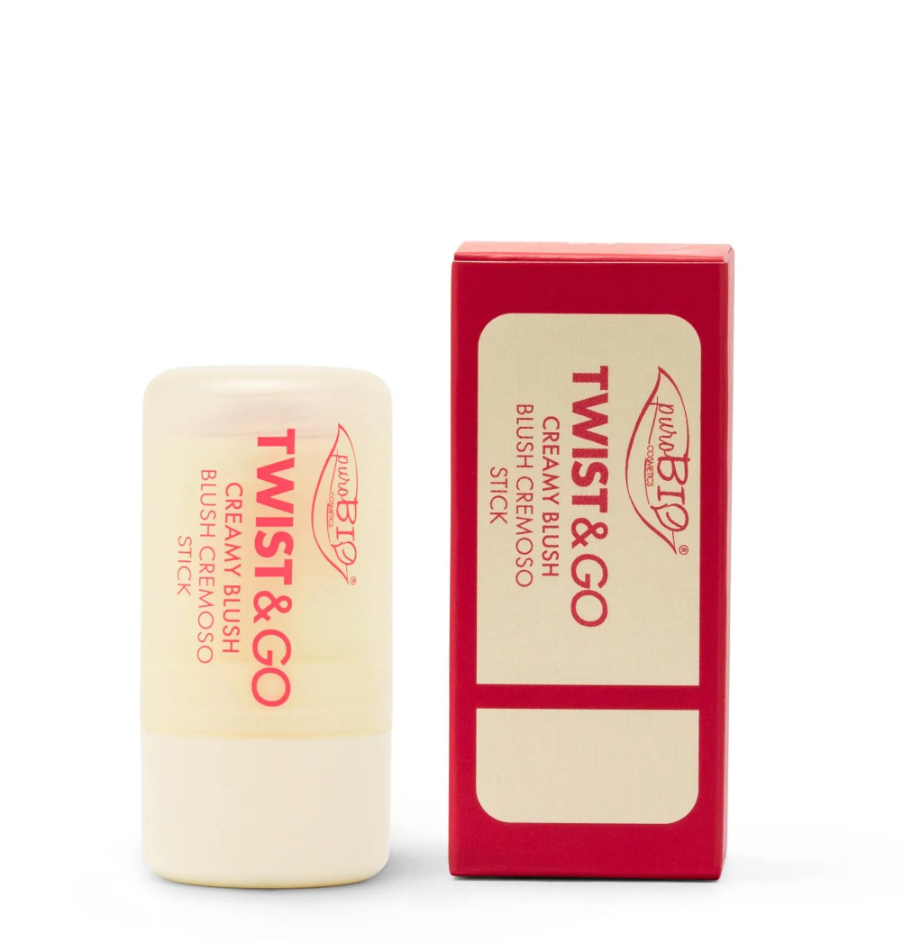 PUROBIO COSMETICS Twist &amp; Go Blush Cremoso 03 Macaron