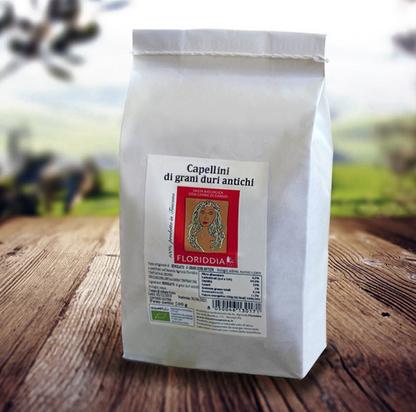 FLORIDDIA Capellini di grani duri antichi biologici 500g