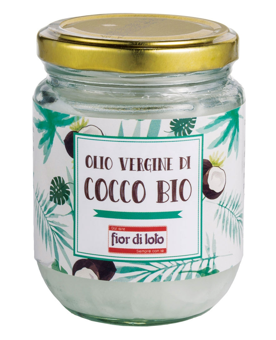 Fior di Loto Olio vergine di Cocco Bio 200ml