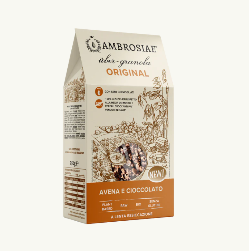 Ambrosiae Ubergranola Original Avena e Cioccolato 250gr