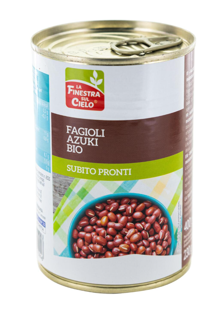 La Finestra sul Cielo Azuki in lattina 400gr