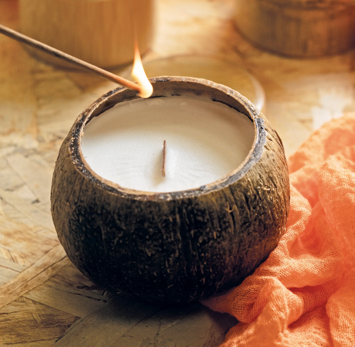 Himalaya Candela - Noce di Cocco - Vaniglia