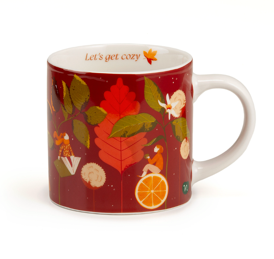 NEAVITA Warmy Tea Mug Rossa 400ml