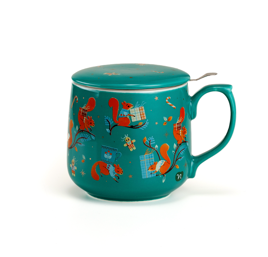 NEAVITA Infusiera VERDE Natale 400 ml