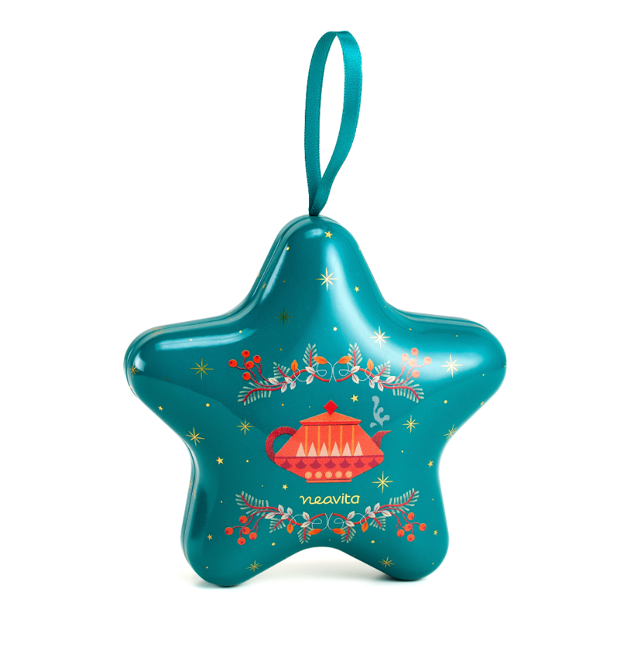 NEAVITA Stella di Natale con Infuso Arancia e Cannella Filtroscrigno