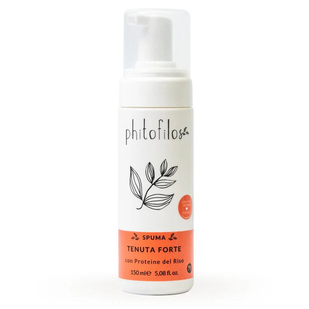 PHITOFILOS Spuma Tenuta Forte con Proteine del Riso 150 ml