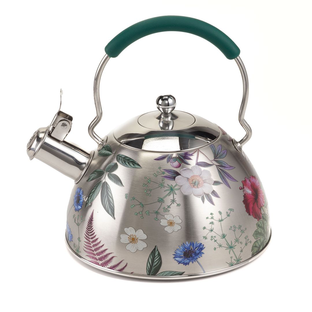 NEAVITA Herbal Kettle Bollitore a Fischio Acciaio