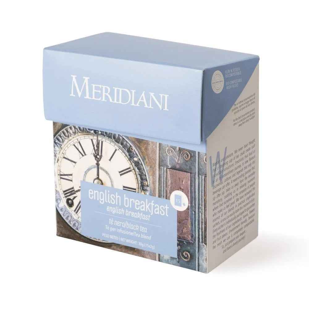 MERIDIANI Tè Nero English Breakfast 15 filtri